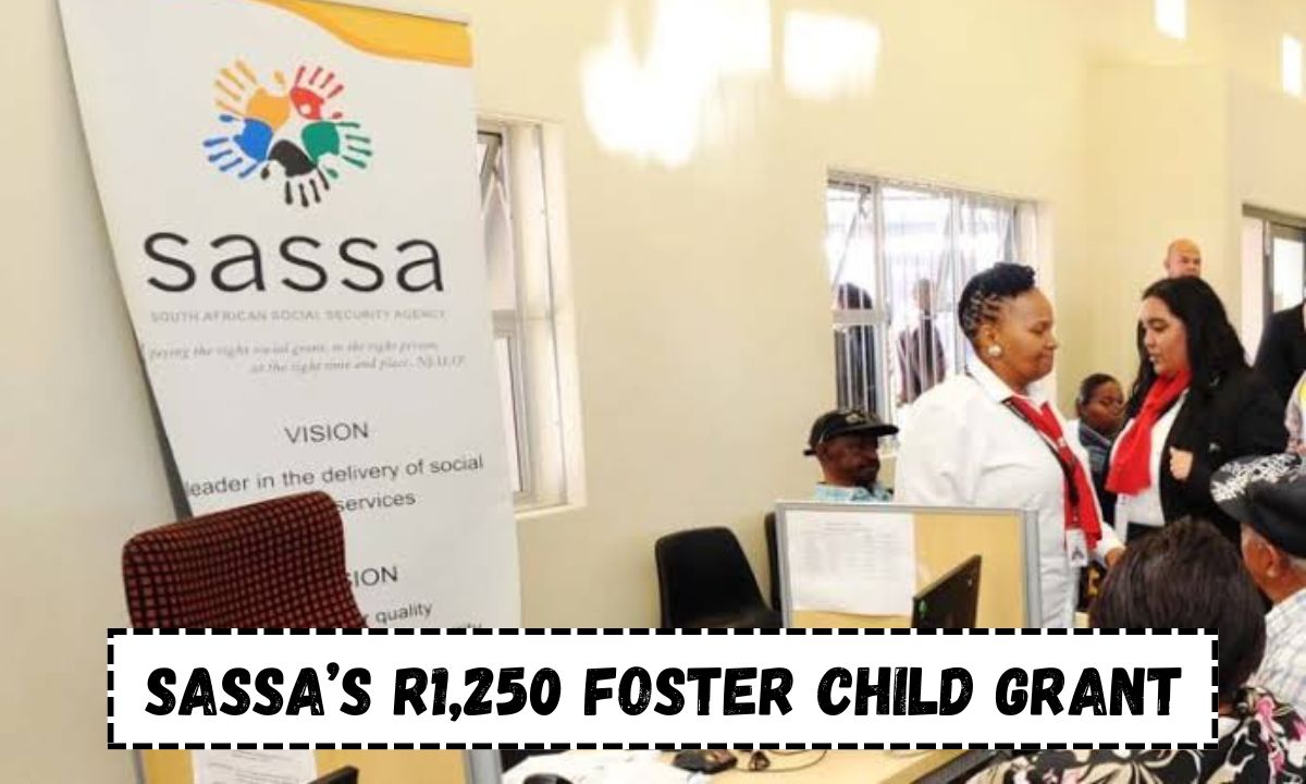 Apply Online for SASSAs R1250 Foster Child Grant
